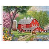 RoseArt-Puzzle Collector-Spring Morning Moments 300 Piece Jigsaw Puzzle