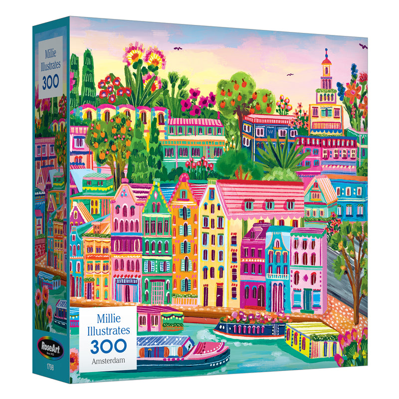 RoseArt-Millie Illustrates-Charleston-Puzzle de 300 pièces