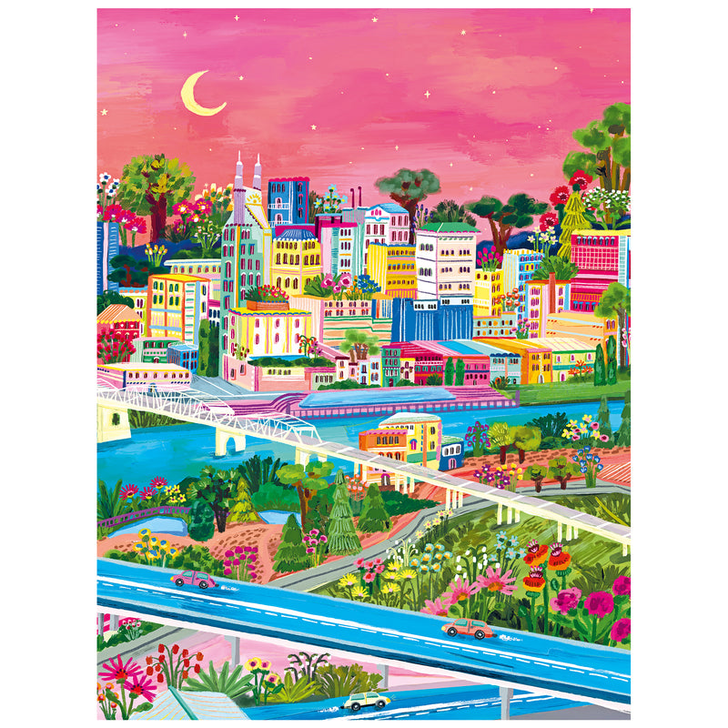 RoseArt-Millie Ilustra-Charleston-Rompecabezas de 300 Piezas