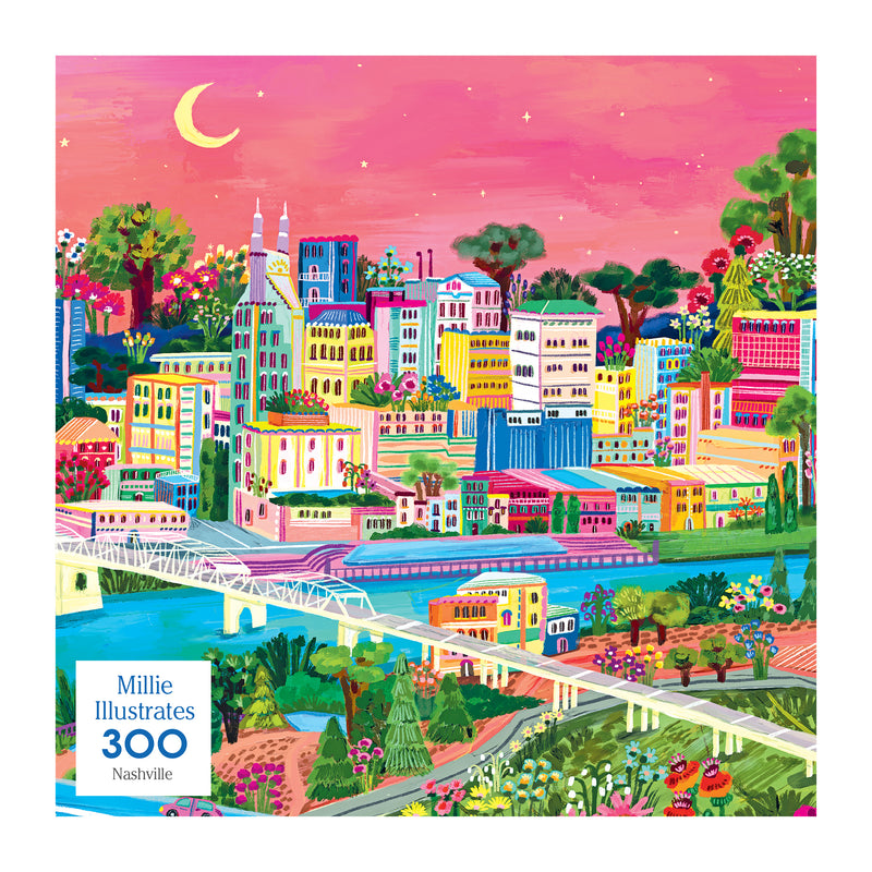 RoseArt-Millie Ilustra-Charleston-Rompecabezas de 300 Piezas