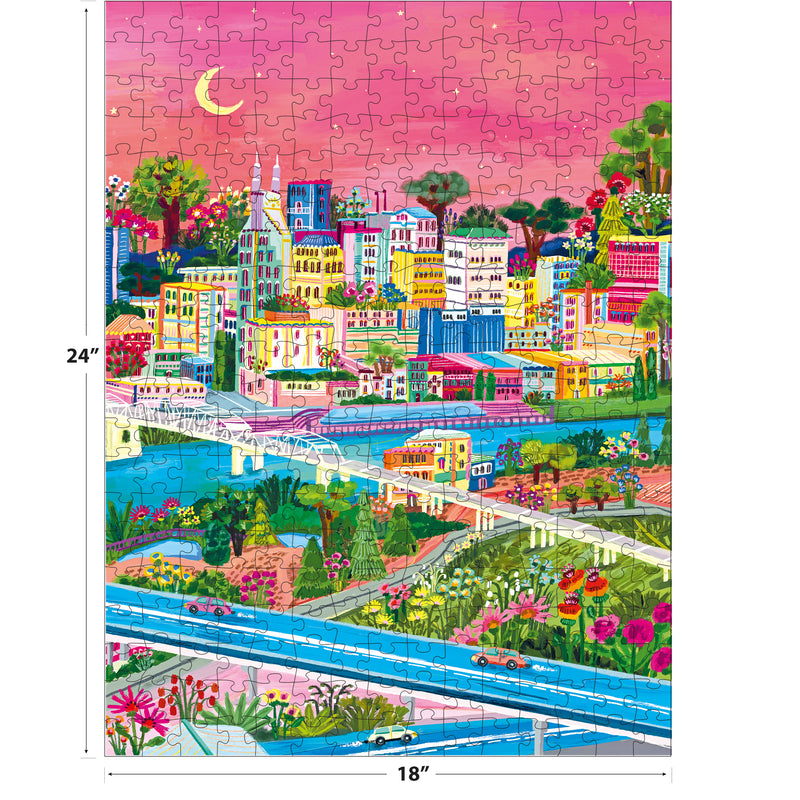 RoseArt-Millie Ilustra-Charleston-Rompecabezas de 300 Piezas