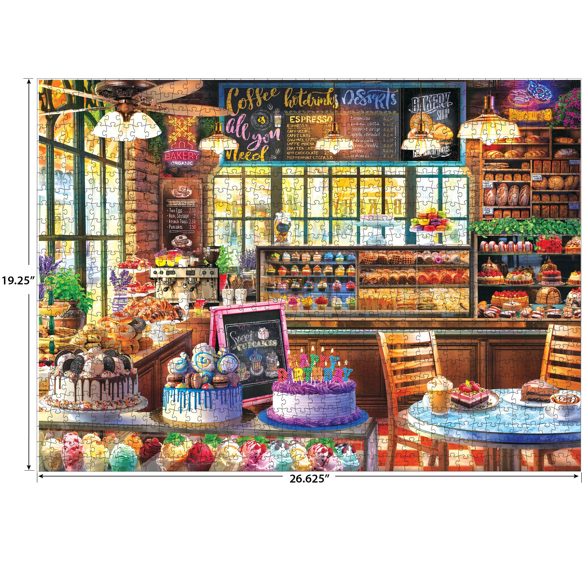 RoseArt Kodak Premium The Bakery 1000-Piece Jigsaw Puzzle – Cra-Z-Art