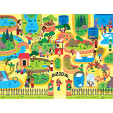 RoseArt -  Alphabet Zoo - 24 Piece Floor Puzzle Playset with 26 figures