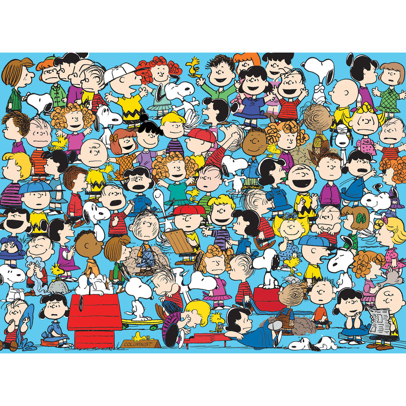 Roseart - Peanuts - Elenco de personajes de Peanuts - Rompecabezas de 300 piezas