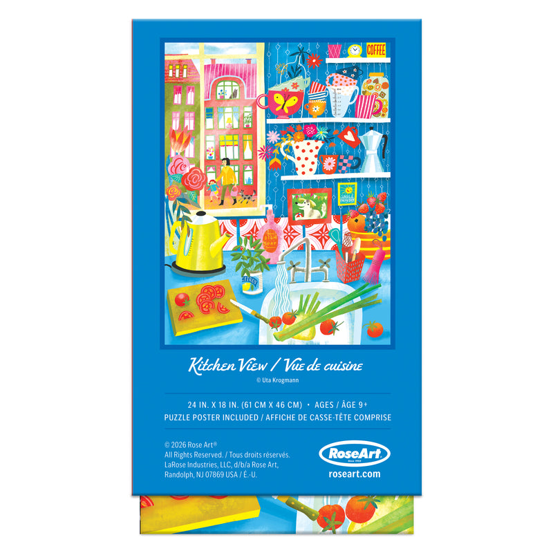 ROSEART - VISIONES VERTICALES - ESTUDIO DE ARTE - ROMPECABEZAS DE 500 PIEZAS