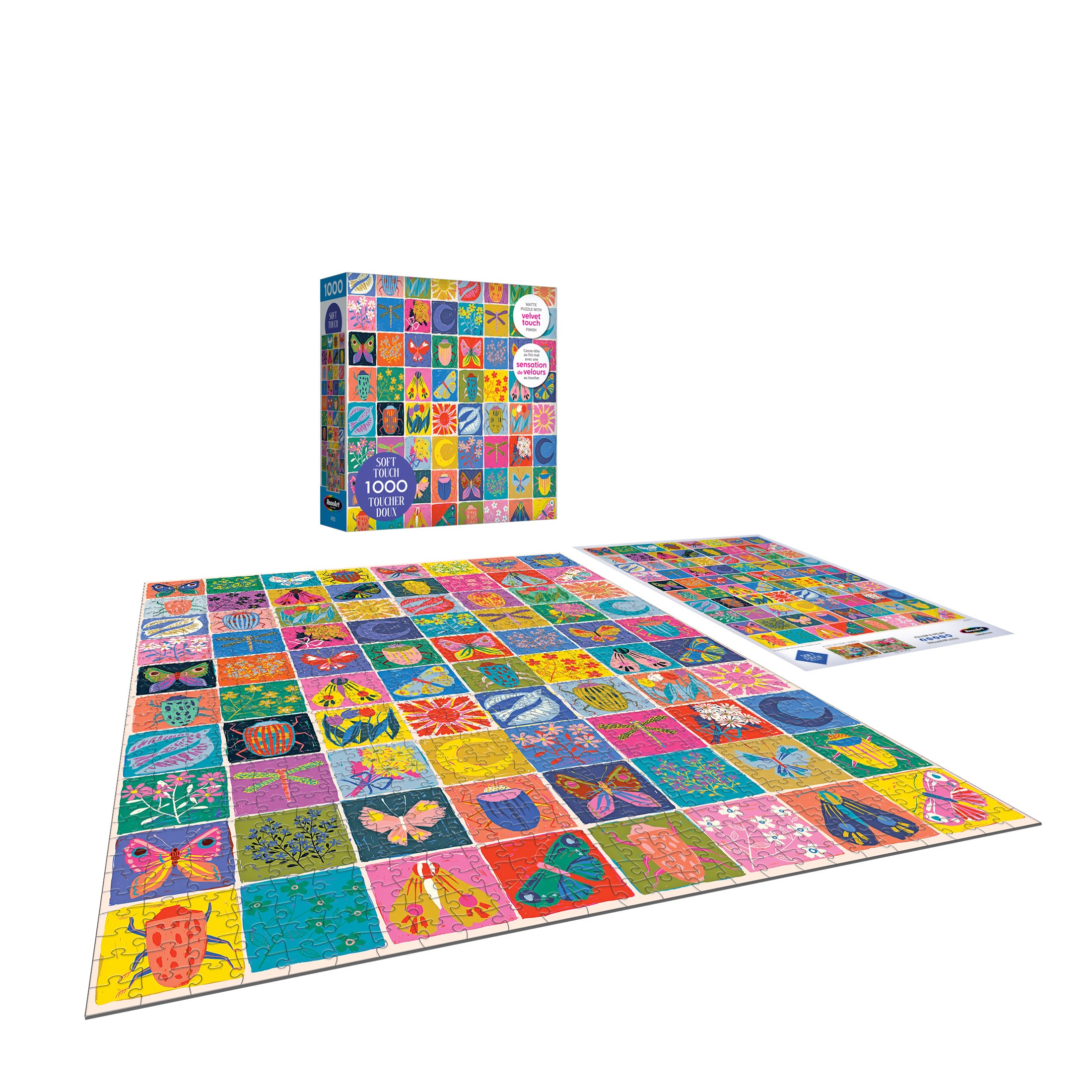 RoseArt-Soft Touch-Summer Quilt-1000 Piece Jigsaw Puzzle – Cra-Z-Art