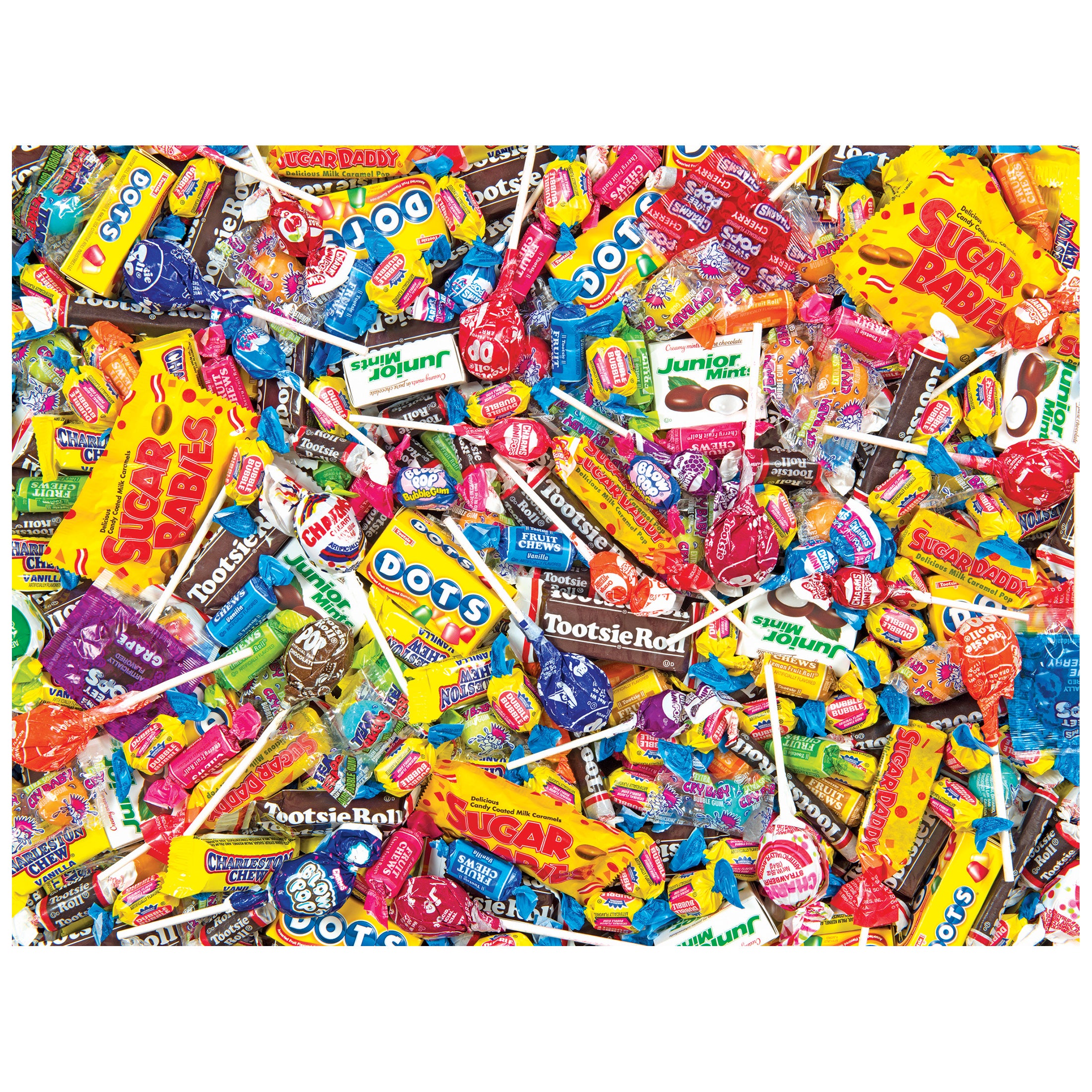 RoseArt-Snack Assortment-Tootsie Mega Mix-500 Piece Jigsaw Puzzle