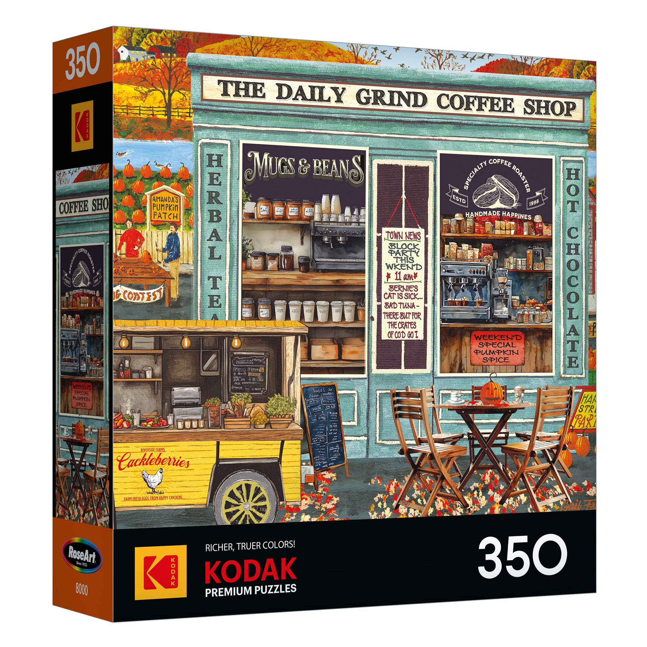 RoseArt-Kodak Premium-The Daily Grind-350 Piece Jigsaw Puzzle