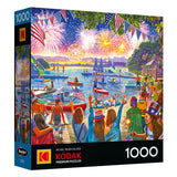 RoseArt-Kodak Premium-4th of July Fireworks 1000-Piece Jigsaw Puzzle