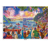 RoseArt-Kodak Premium-4th of July Fireworks 1000-Piece Jigsaw Puzzle