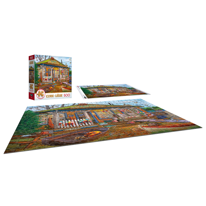 RoseArt-Seasonal-America Casse-tête de 250-500 pièces