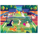 RoseArt Sports Pups Pickleball Pups Puzzle de 300 pièces – Scène amusante de chiens jouant au pickleball