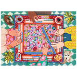 Casse-tête de 1000 pièces RoseArt Hobby Haven Modern Mahjong