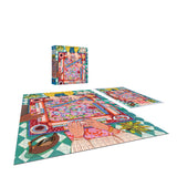 Casse-tête de 1000 pièces RoseArt Hobby Haven Modern Mahjong