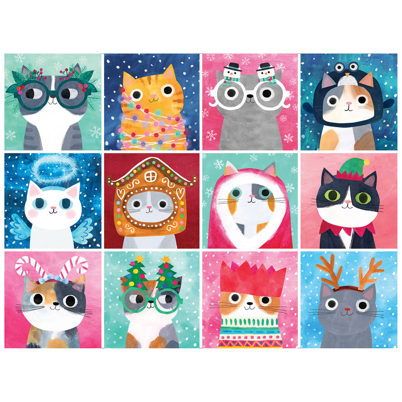 Roseart-Gato Planetario-Gatos en Casa-Rompecabezas de 300 Piezas