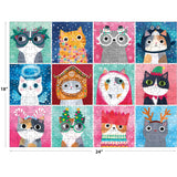 Roseart-Gato Planetario-Gatos en Casa-Rompecabezas de 300 Piezas