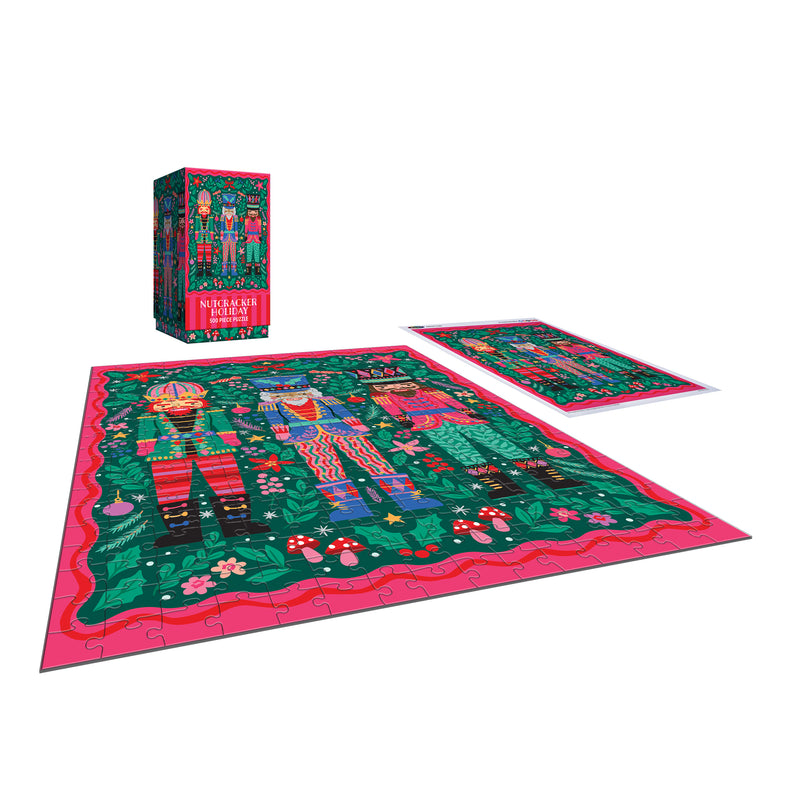 RoseArt-Vertical Visions-Nutcracker Holiday 500-Piece Jigsaw Puzzle