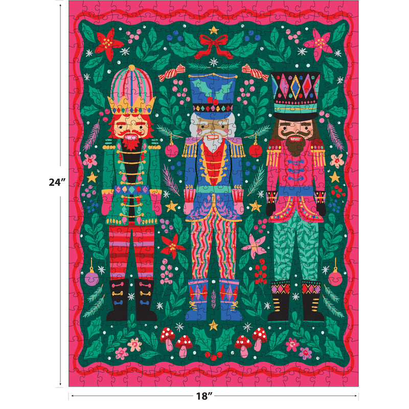 RoseArt-Vertical Visions-Nutcracker Holiday 500-Piece Jigsaw Puzzle