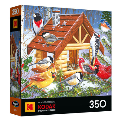 RoseArt-Kodak Premium-La maison du lac-Puzzle de 350 pièces