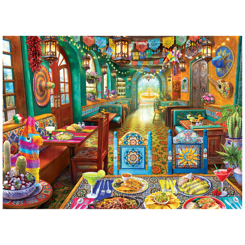 RoseArt-Kodak Premium-Mexican Cantina-1000 Piece Jigsaw Puzzle