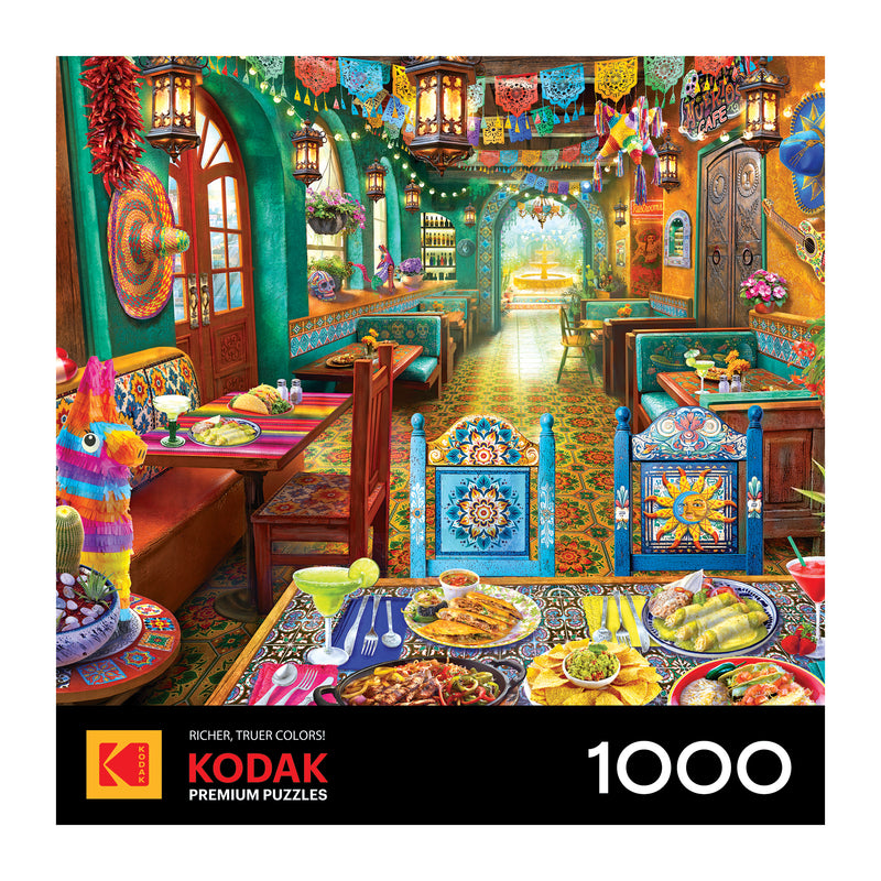 RoseArt-Kodak Premium-Mexican Cantina-1000 Piece Jigsaw Puzzle