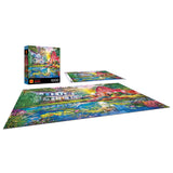 RoseArt-Kodak Premium-Old Country Farmhouse-1000 Piece Jigsaw Puzzle