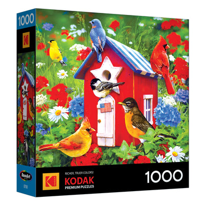 RoseArt-Kodak Premium-Nichoir patriotique-Puzzle de 1000 pièces