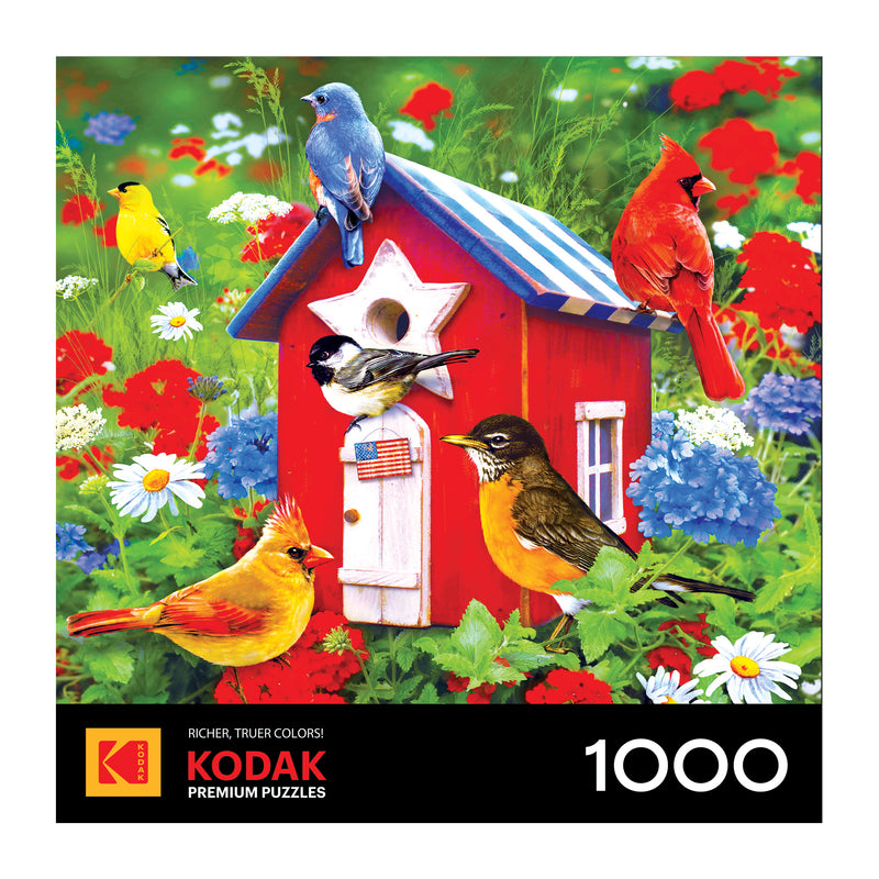 RoseArt-Kodak Premium-Nichoir patriotique-Puzzle de 1000 pièces