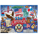 RoseArt-Seasonal-America 250-500 Piece Jigsaw Puzzle