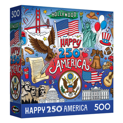 RoseArt-Seasonal-America Casse-tête de 250-500 pièces