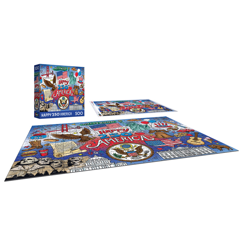RoseArt-Seasonal-America 250-500 Piece Jigsaw Puzzle