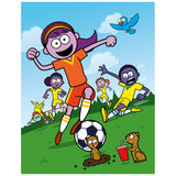 RoseArt - Mad Libs - All Star Sports - 4 x 100 Piece Jigsaw Puzzles
