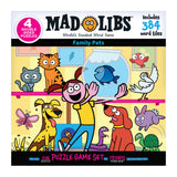 RoseArt - Mad Libs - Family Pets - 4 x 100 Piece Jigsaw Puzzles