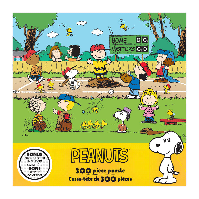 Roseart-Peanuts-Baseball-Puzzle de 300 pièces