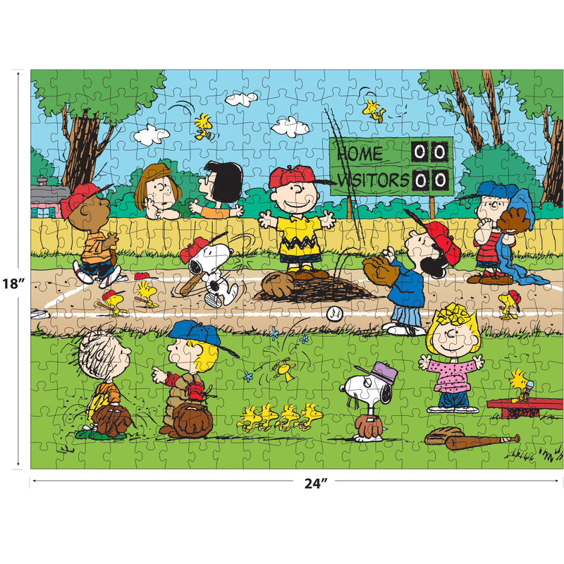 Roseart-Peanuts-Baseball-Puzzle de 300 pièces