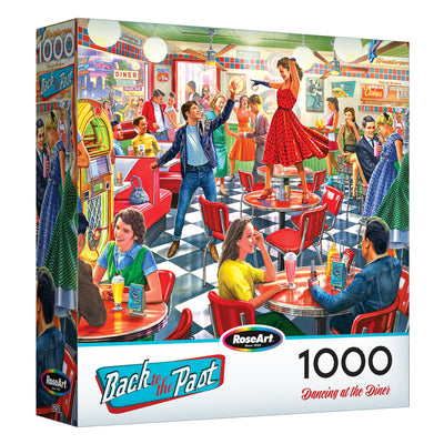 RoseArt - Retour vers le passé - Danse au restaurant - Puzzle de 1000 pièces