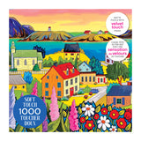 RoseArt-Soft Touch-Whimsical Lighthouse Bay-1000 Piece Jigsaw Puzzle