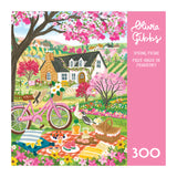 Roseart-Olivia Gibbs-Spring Picnic-300 Piece Jigsaw Puzzle