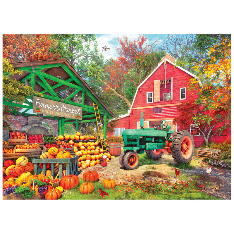 RoseArt-Kodak Premium-Farmer's Market-1000 Piece Jigsaw Puzzle