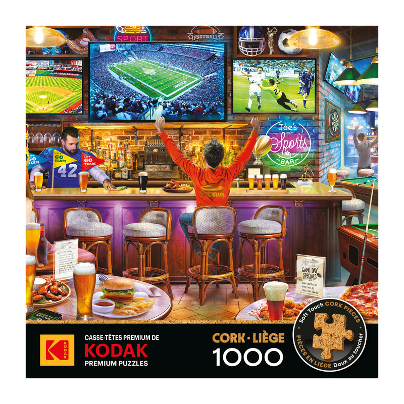ROSEART - KODAK PREMIUM CORCHO - LAKESIDE HOME - PUZZLE DE 1000 PIEZAS