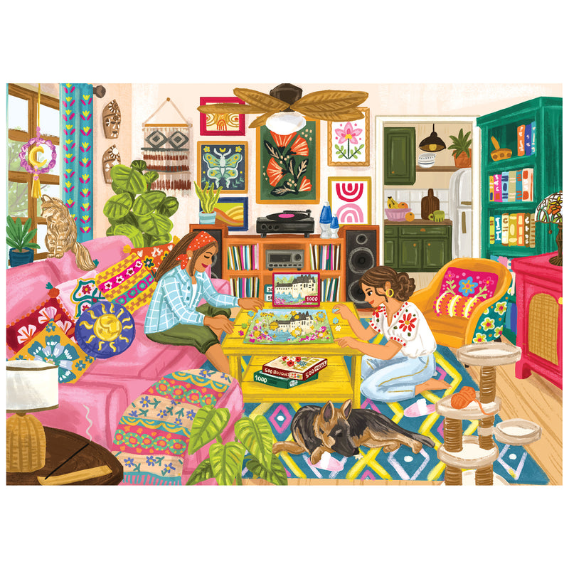 ROSEART - KODAK PREMIUM CORK - MAISON AU BORD DU LAC - PUZZLE DE 1000 PIÈCES