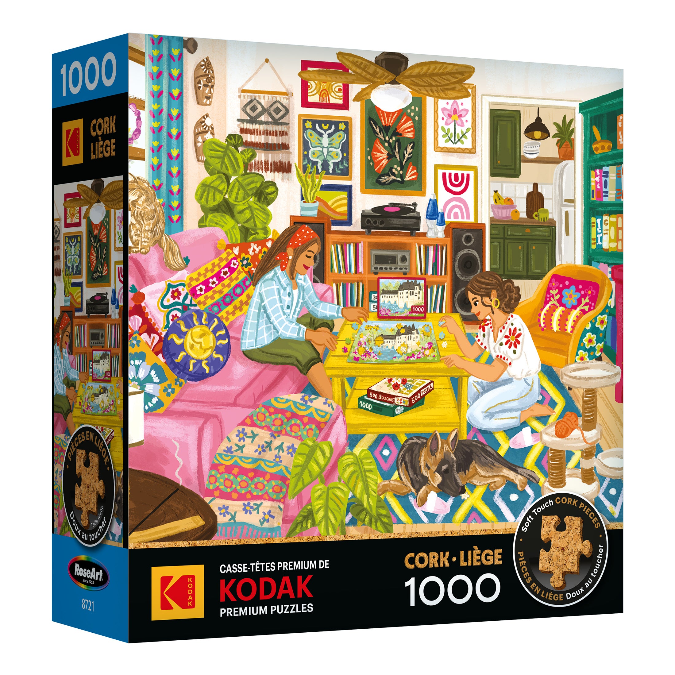 RoseArt-Kodak Premium-Soap & Candle Shop 1000-Piece Jigsaw Puzzle