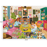 ROSEART - KODAK PREMIUM CORK - MAISON AU BORD DU LAC - PUZZLE DE 1000 PIÈCES