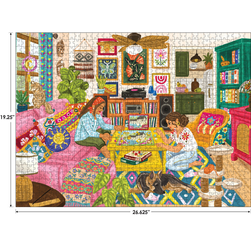 ROSEART - KODAK PREMIUM CORK - MAISON AU BORD DU LAC - PUZZLE DE 1000 PIÈCES