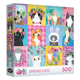 RoseArt-Planet Cat-Spring Cats-300 Piece Jigsaw Puzzle