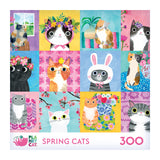 RoseArt-Planet Cat-Spring Cats-300 Piece Jigsaw Puzzle