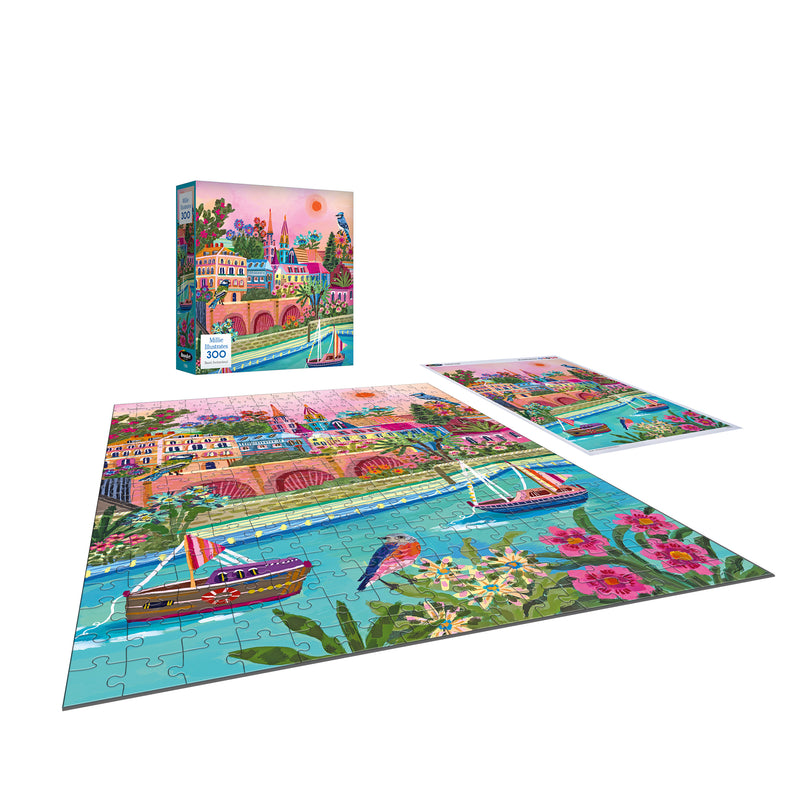 RoseArt-Millie Illustrates-Basel, Switzerland-300 Piece Jigsaw Puzzle