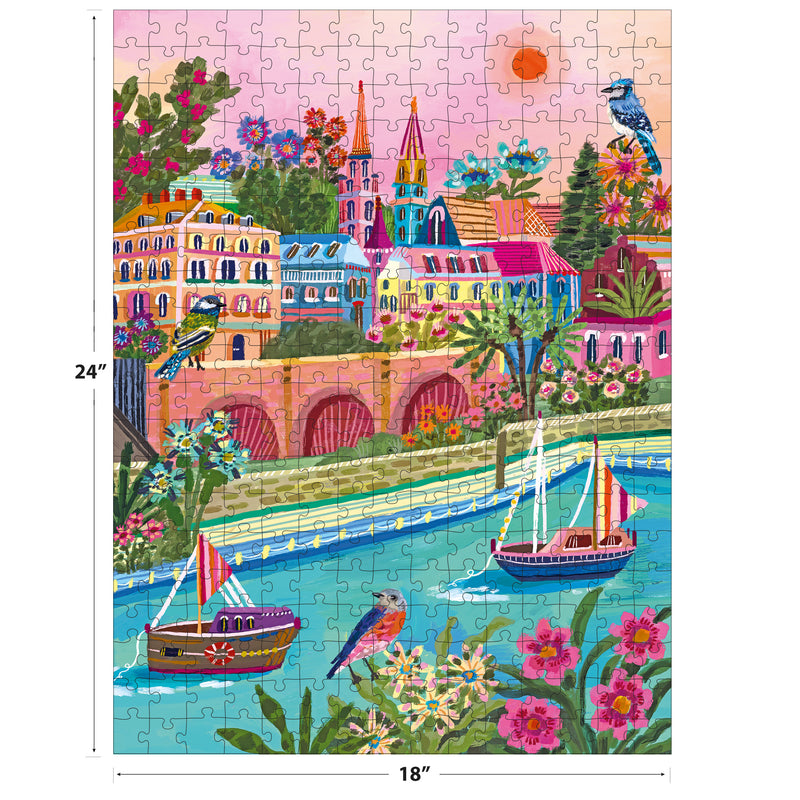 RoseArt-Millie Illustrates-Basel, Switzerland-300 Piece Jigsaw Puzzle