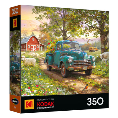 RoseArt-Kodak Premium-La maison du lac-Puzzle de 350 pièces