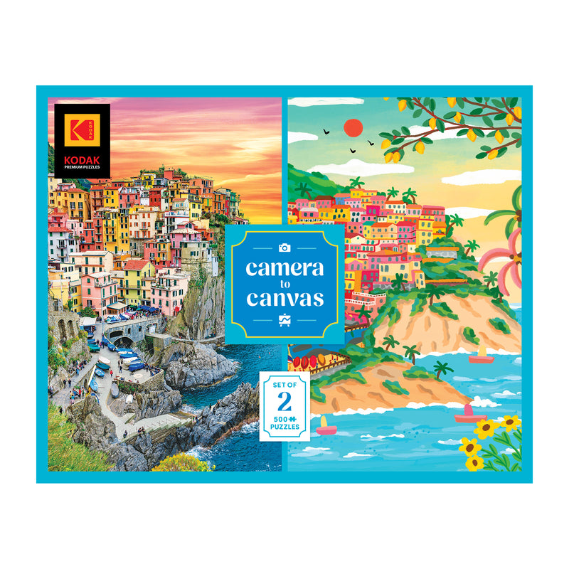 ROSEART-CÁMARA KODAK A LIENZO-VENECIA-PUZZLE DE 500 PIEZAS